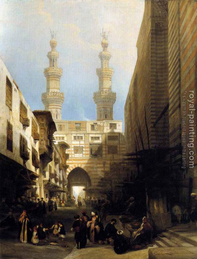 David Roberts : A View In Cairo